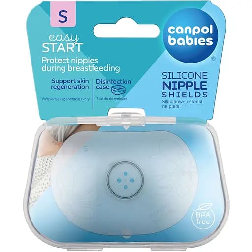 Накладки для сосків Canpol babies EasyStart розмір S 2 шт. (18/602) - фото 1