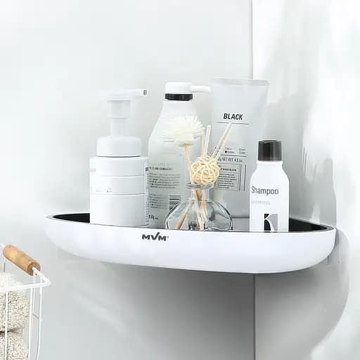 Набор аксессуаров для ванной комнаты My Home MVM-09 белый с черным (MVM-MH-09 WHITE/BLACK) - фото 6