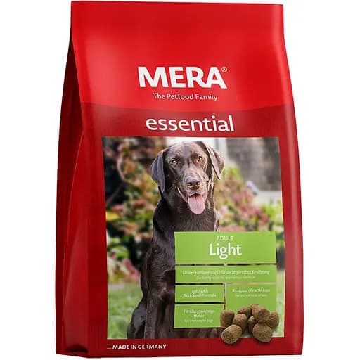 Сухой корм для взрослых собак с лишним весом Mera Essential Dog Adult Light 12.5 кг - фото 1