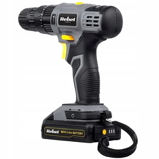 Дриль-шуруповерт Rebel RB-1002 акумуляторний ударний - фото 6