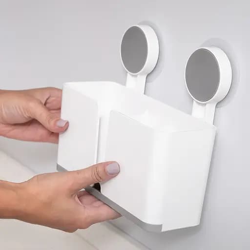 Набор аксессуаров для ванной комнаты My Home MVM-11 белый с серым (MVM-MH-11 WHITE/GRAY) - фото 13