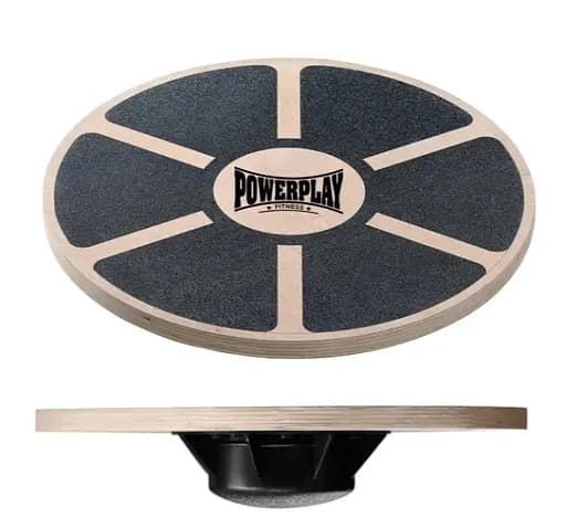 Балансировочная платформа PowerPlay круглая, деревянная (PP_4417) - фото 2