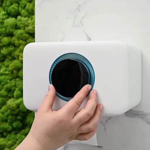 Набор аксессуаров для ванной комнаты МВМ My Home MVM-25 белый с серым (MVM-MH-25 WHITE/GRAY) - фото 11