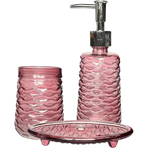 Набір аксесуарів для ванної кімнати S&T 3 предмета (888-163) - фото 1