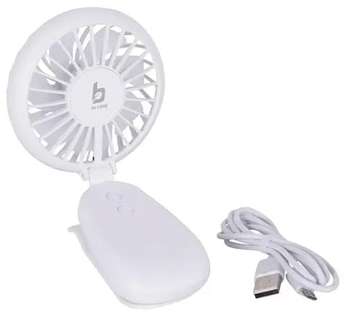 Вентилятор аккумуляторный Bo-Camp Mini Fan With Clamp White (8520960) - фото 2