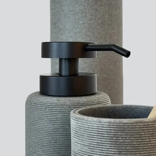 Комплект аксессуаров для санузла МВМ My Home London серый (MVM-MH-44 GRAY) - фото 8