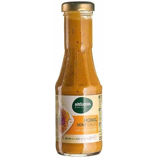 Соус Naturata мед и горчица, органический, 250 мл - фото 1