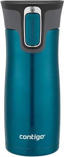 Термостакан Contigo, 470 мл, бирюзовый (2095846) - фото 1