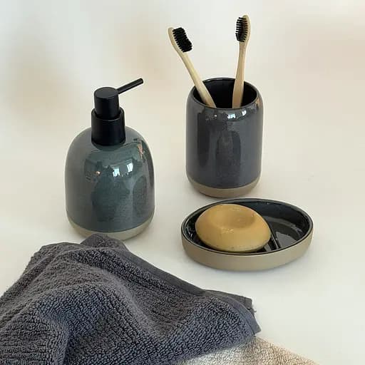 Комплект аксесуарів для санвузла МВМ My Home Delhi сірий (MVM-MH-46 GRAY) - фото 4