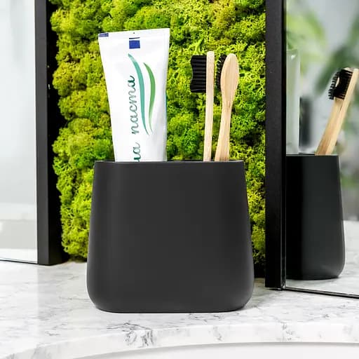 Набор аксессуаров для ванной комнаты My Home MVM-17 черный (MVM-MH-17 BLACK) - фото 11