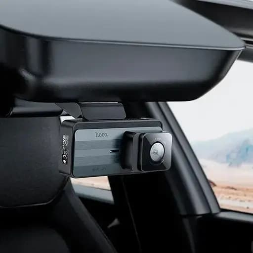 Видеорегистратор Hoco DV12 комплект со второй задней камерой + 2K GPS WiFi - фото 3