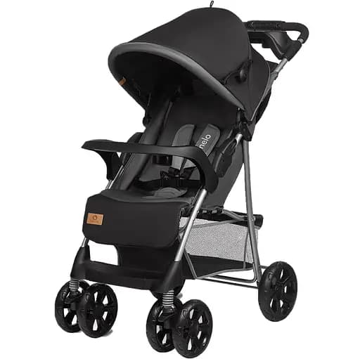 Прогулочная коляска Lionelo Emma Plus Stone, черная (LO-EMMA PLUS STONE) - фото 1