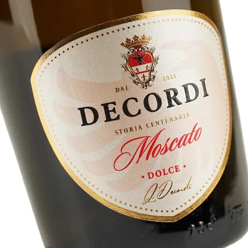 Винний напій Decordi Moscato Spumante Dolce білий солодкий 6% 0.75 л - фото 5
