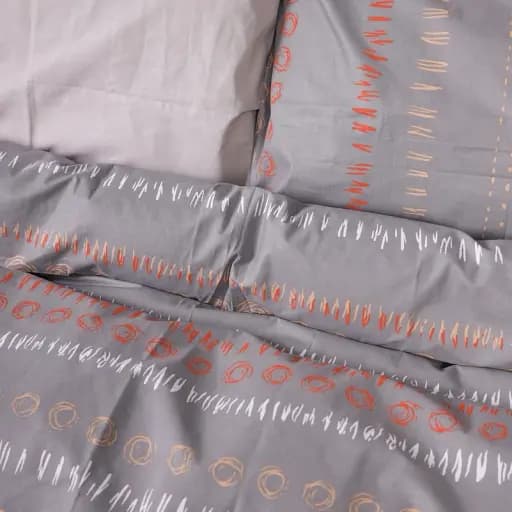 Наволочка MirSon Ranforce Elite 17-4841 Elisabetta 45х45 см коричнево-бежевая (2200009580154) - фото 4