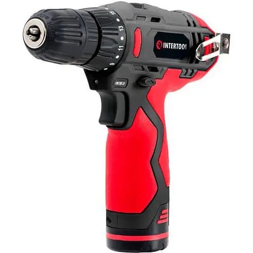 Дриль-шуруповерт Intertool DT-0310 12V 1.5Ah [89133] - фото 3