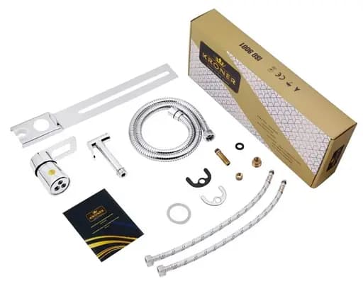 Смеситель-приставка для биде Kroner KRM Zenda - C025 (CV022957) - фото 6