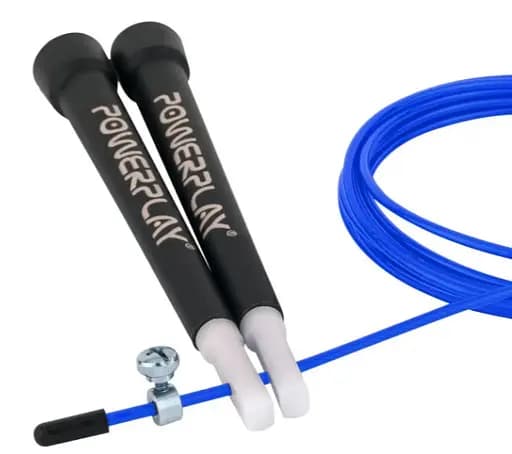Скакалка скоростная PowerPlay 4202 Ultra Speed ​​Rope Синяя 2,9 м (PP_4202_Blue) - фото 3