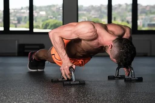 Упоры для отжиманий Power System PS-4005 Push Up Stand (Прямые) (PS-4005_Black-Steel) - фото 6