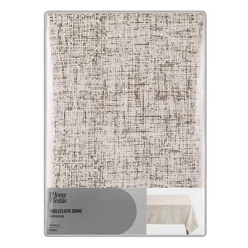 Скатертина Ardesto Shine 140х180см, 100% поліестер, золотистий (ART08SG) - фото 1