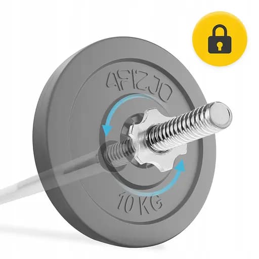 Гриф для штанги прямой 4FIZJO 180 см 25 мм (P-5905973401135) - фото 6