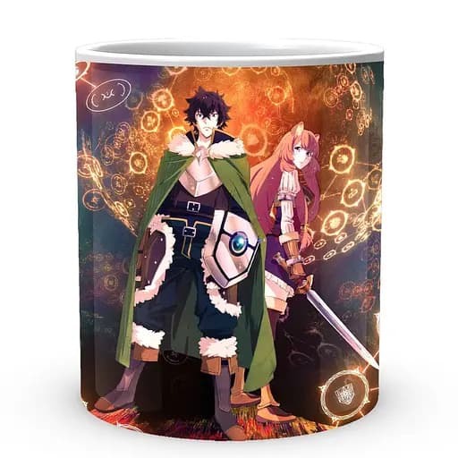 Кухоль GeekLand Tate no Yuusha no Nariagari Сходження Героя Щита Наофумі Рафталія TNYN 02.01 330 мл білий - фото 2