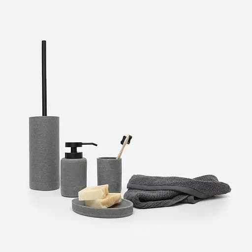 Комплект аксессуаров для санузла МВМ My Home London серый (MVM-MH-44 GRAY) - фото 2