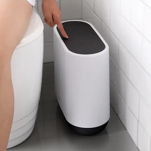 Набор аксессуаров для ванной комнаты My Home МВМ-01 белый с черным (MVM-MH-01 WHITE/BLACK) - фото 3