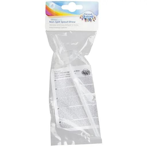 Змінна трубочка до бідончиків Canpol babies силіконова з насадкою (56/005) - фото 3