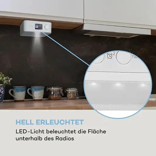 Радіо кухонне Auna Sound Maötre DAB Küchenradio (10037437) - фото 4