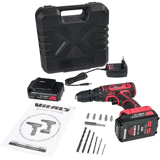 Дриль-шурупокрут Vitals  AU 18/2KP QC акумуляторний (141917) - фото 10