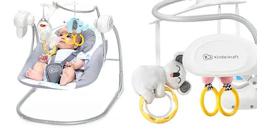 Електронний заколисуючий центр Kinderkraft Minky Mint (5902533909063) - фото 3