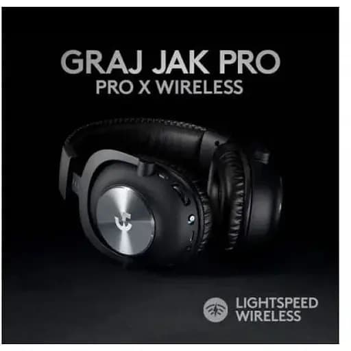 Ігрові навушники Logitech G PRO X Wireless Lightspeed для ПК чорні (981-000907) 981-000907 - фото 2