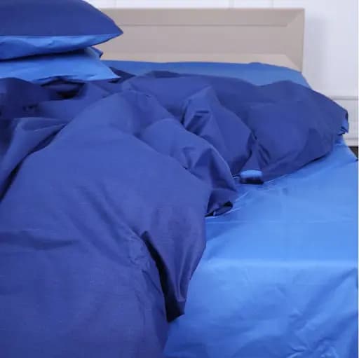 Простирадло MirSon Ranforce Elite 17-4757 Dora 180x220 см синє (2200008939458) - фото 1