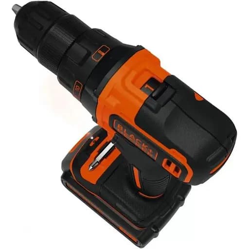 Дриль-шуруповерт Black+Decker BDCDD186KB [119538] - фото 2