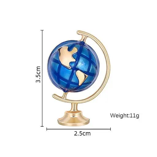 Брошь Глобус (158511327) - фото 2