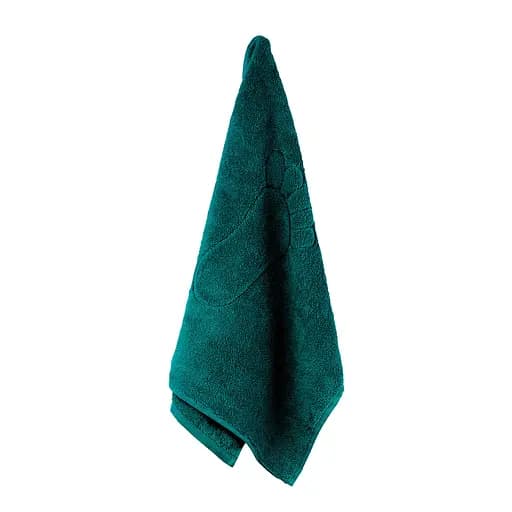 Коврик для ног махровый Ardesto Benefit 50х70 см 100% хлопок темно-зеленый (ART2457EM)  - фото 7