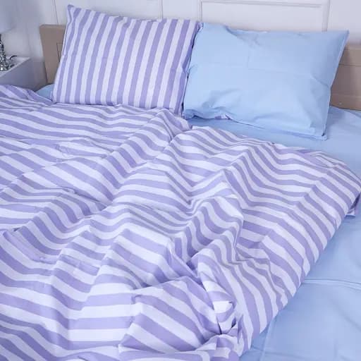 Простыня MirSon Бязь 17-4772 Willerbann 220x240 см голубая (2200008962401) - фото 2