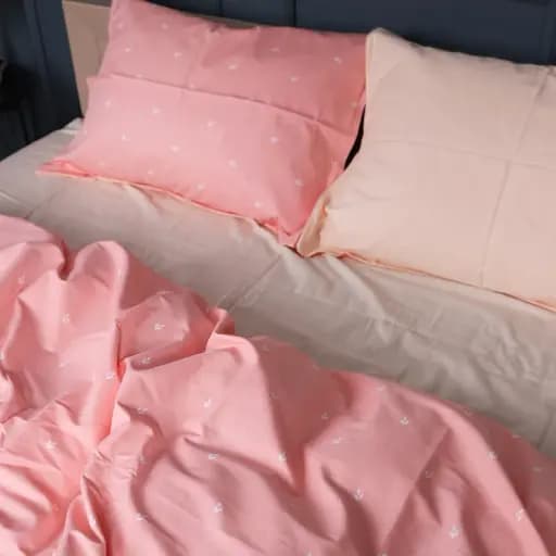 Наволочка MirSon Сатин 22-1398 Garden Blooms 50х70 см рожево-пудрова (2200010565973) - фото 5