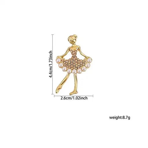 Брошь Балерина (158511481) - фото 2