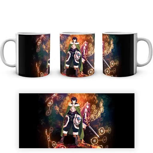 Кухоль GeekLand Tate no Yuusha no Nariagari Сходження Героя Щита Наофумі Рафталія TNYN 02.01 330 мл білий - фото 3