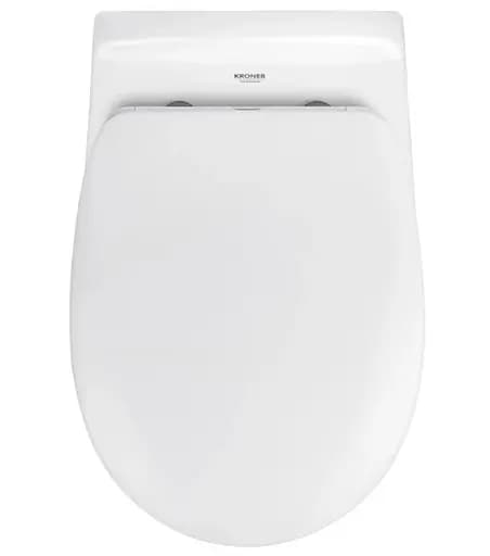 Унитаз подвесной безободковый Kroner Oker WHI533536 RIMLESS с сиденьем (KO533536WHIR) (CV033120) - фото 7