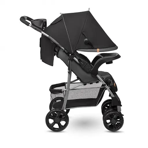 Прогулочная коляска Lionelo Emma Plus Stone, черная (LO-EMMA PLUS STONE) - фото 11