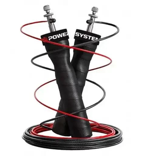 Скакалка скоростная Power System PS-4079 Hi-Spedd Jump Rope Black 3 м (4079BR-0) - фото 1
