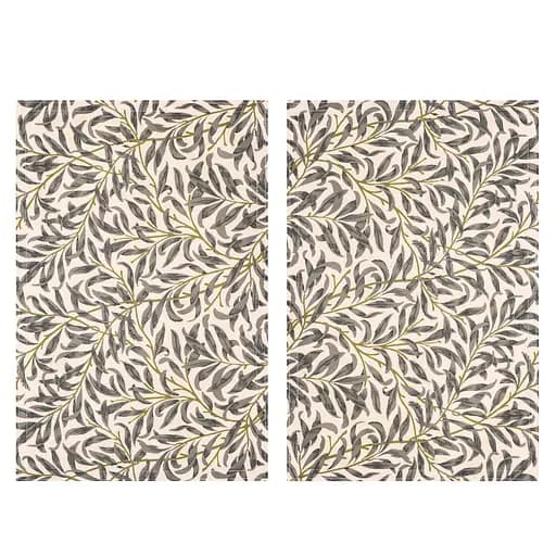 Набір серветок сервірувальних Ardesto Leaves, 30х45см, 2 шт, 90% поліестер, 10% бавовна (ART15LV) - фото 2