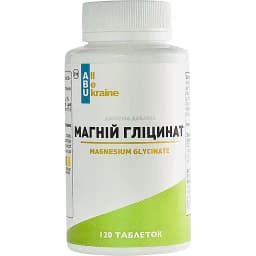 Магній гліцинат All Be Ukraine Magnesium Glycinate 500 120 таблеток (ABU-01050)