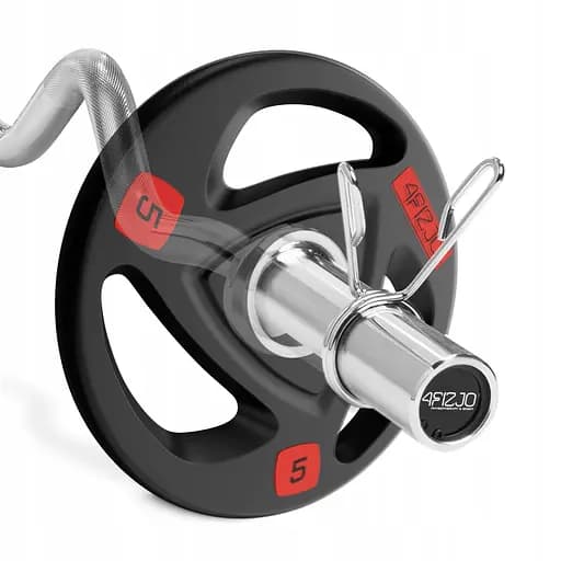 Гриф для штанги олимпийский Z-образный 4FIZJO 120 см 50 мм без подшипников (P-5905973401173) - фото 6