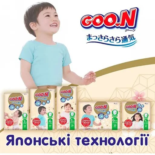 Трусики-підгузки Goo.N Premium Soft 5 XL (12-17 кг) 36 шт. - фото 8