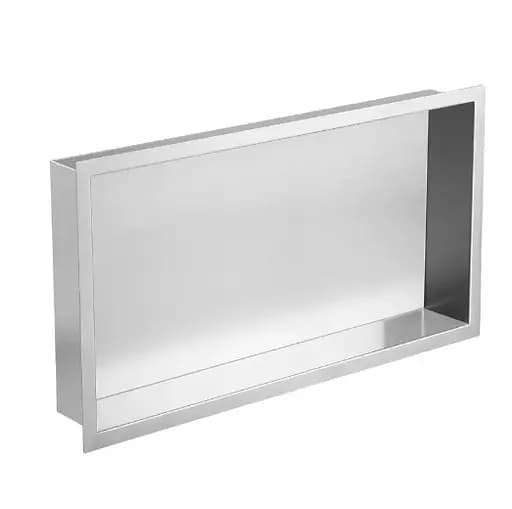 Полка-ниша для ванной комнаты Mixxus Premium NICHE-0102 из нержавеющей стали SUS304 (MI6679) - фото 1