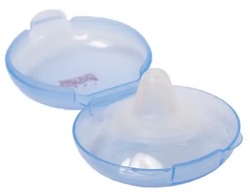 Накладки для грудей Lindo, силіконові, блакитний, 2шт. (Li 802 гол) - фото 1