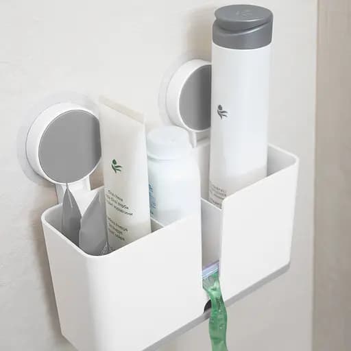 Набор аксессуаров для ванной комнаты My Home MVM-11 белый с серым (MVM-MH-11 WHITE/GRAY) - фото 12